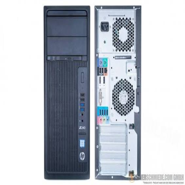 Workstation Z240 Tour Core i7 (6th Gén)(- RAM 16Go DDR4 SSD 128 Go + HDD 500 Go/ GPU 4Go DDR5 - serveur,