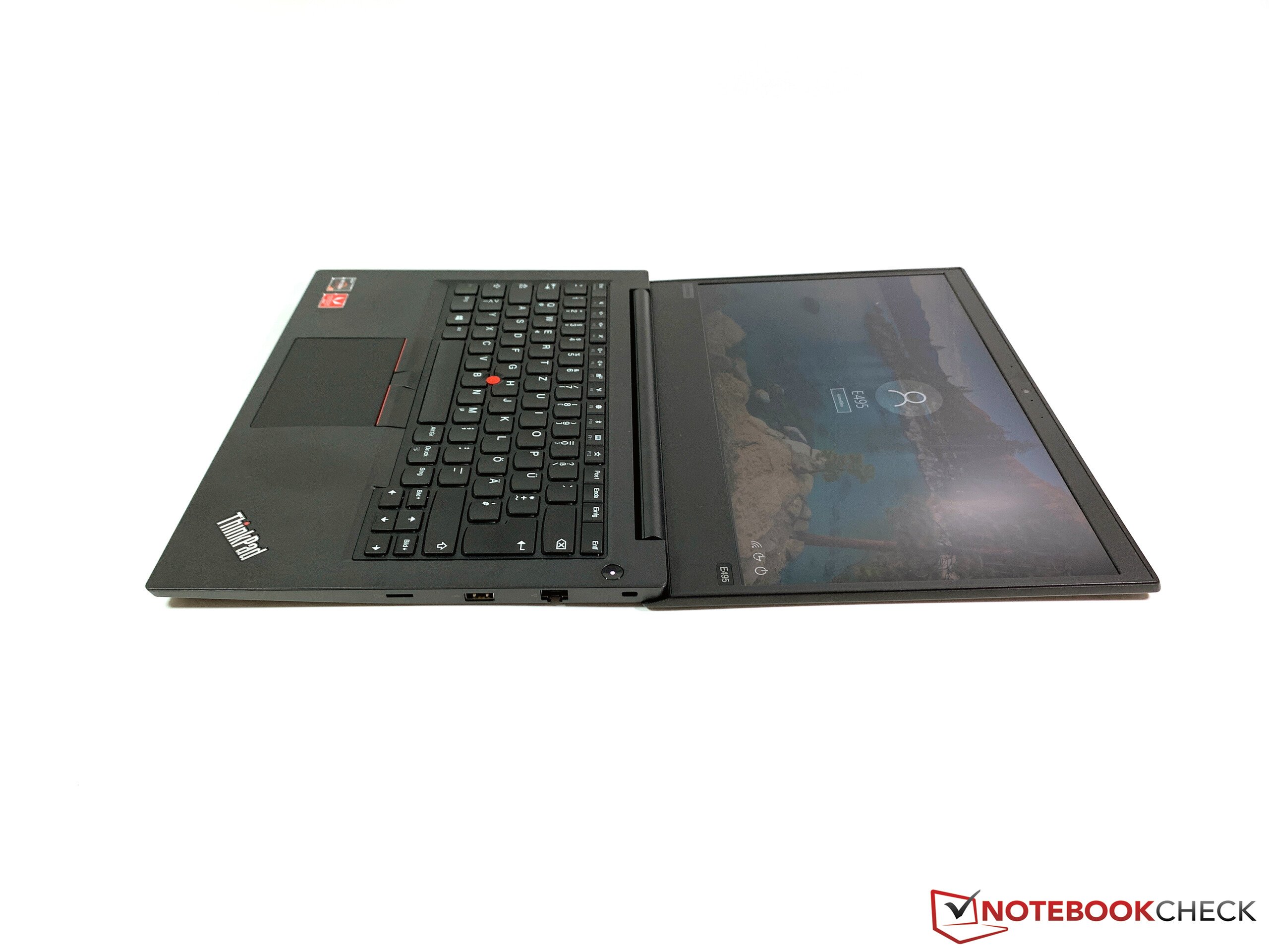 Lenovo ThinkPad E495 AMD Ryzen 7, Radeon RX Vega 2 Go, RAM 16 Go, DD 256 Go, HDD, Windows 10, Quasi neuf