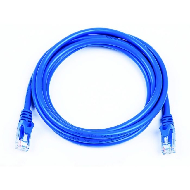 C&acirc;ble r&eacute;seaux, Ethernet, RJ45, CAT6, Non blind&eacute;, 3 m, Serti