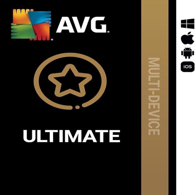 AVG Ultimate 2026 - Antivirus avec AVG Secure VPN et AVG TuneUp pour Accélérer votre PC - | 10 appareil | 1 An | PC/Mac/Android/iOS