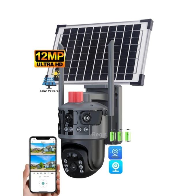 CALUS Caméra de sécurité Solaire VC13-4G – Sécurité Intelligente et Autonome