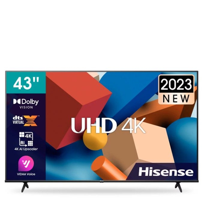 Hisense TV - 43 POUCES - WIFI - SMART TV- HDMI -USB