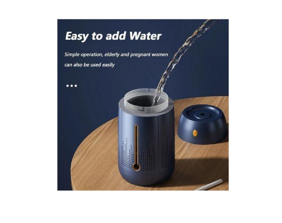 1.2L Humidificateur Ultrasonique D'aromathérapie D'atomiseur D'air De Grande Capacité - Bleu