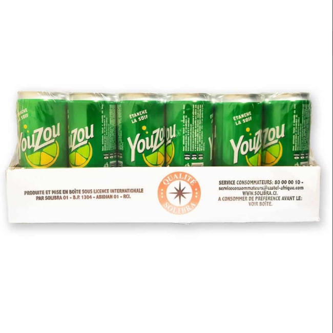YOUZOU canette 33 cl (carton de 24)