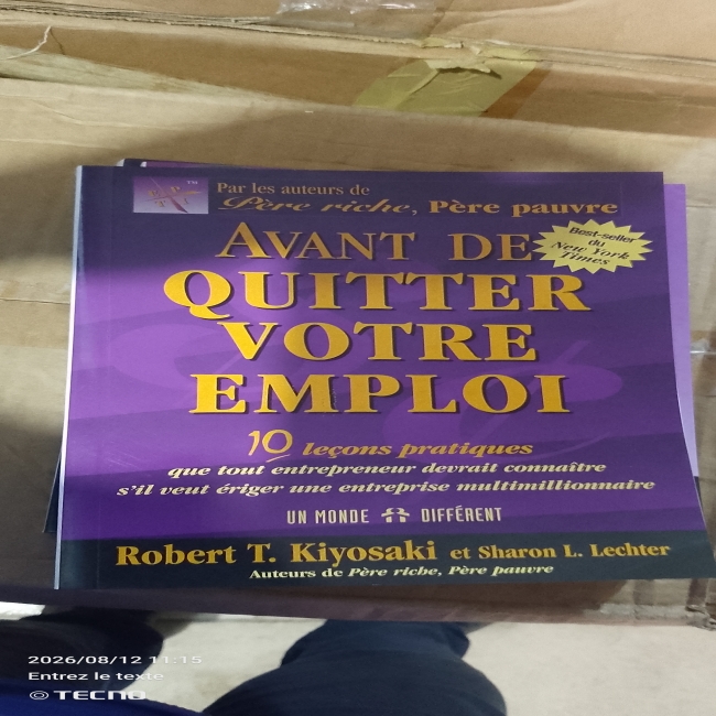 Oeuvre littéraire
Développement Personnel